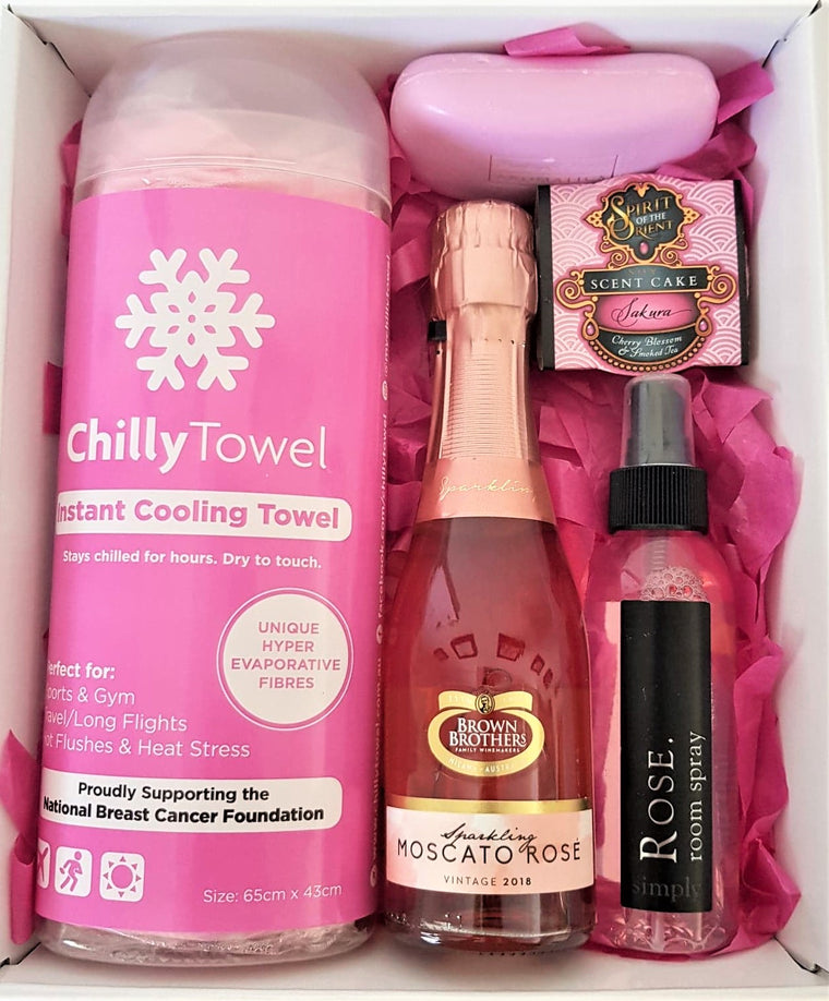 Frosty Pink Gift Box - Chilly Towel - Frosty Pink
