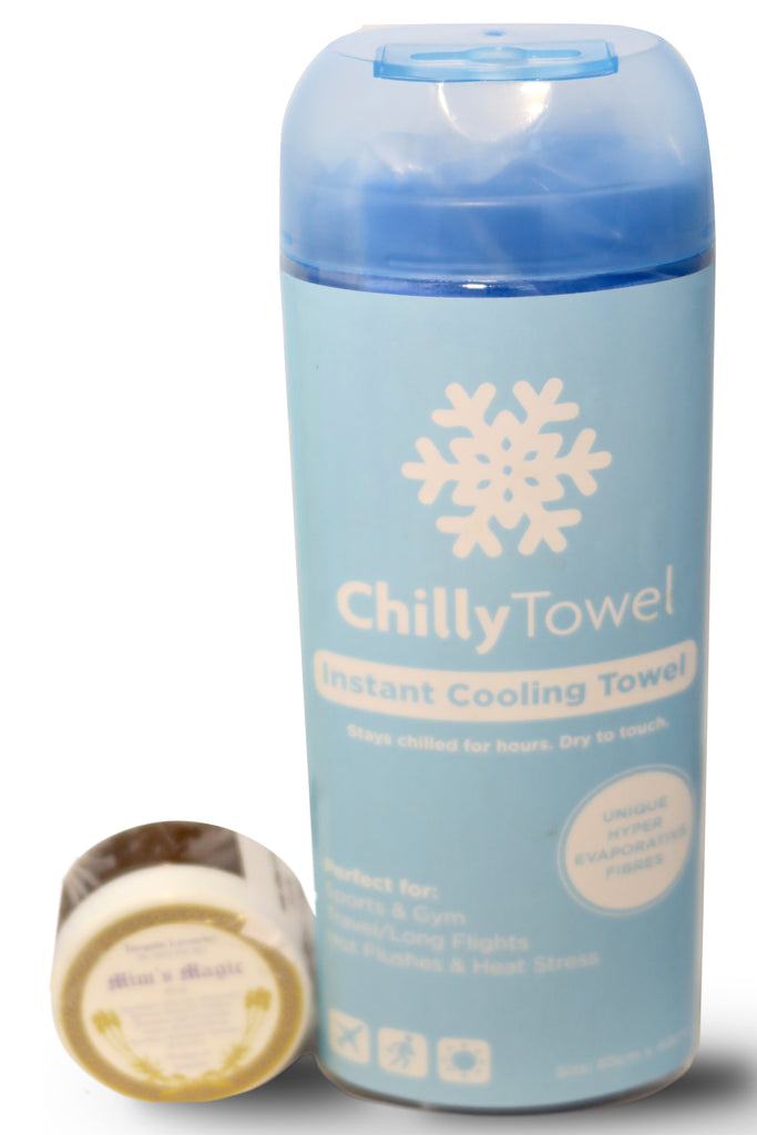 Blue Chilly Towel & Mim's Magic Duo
