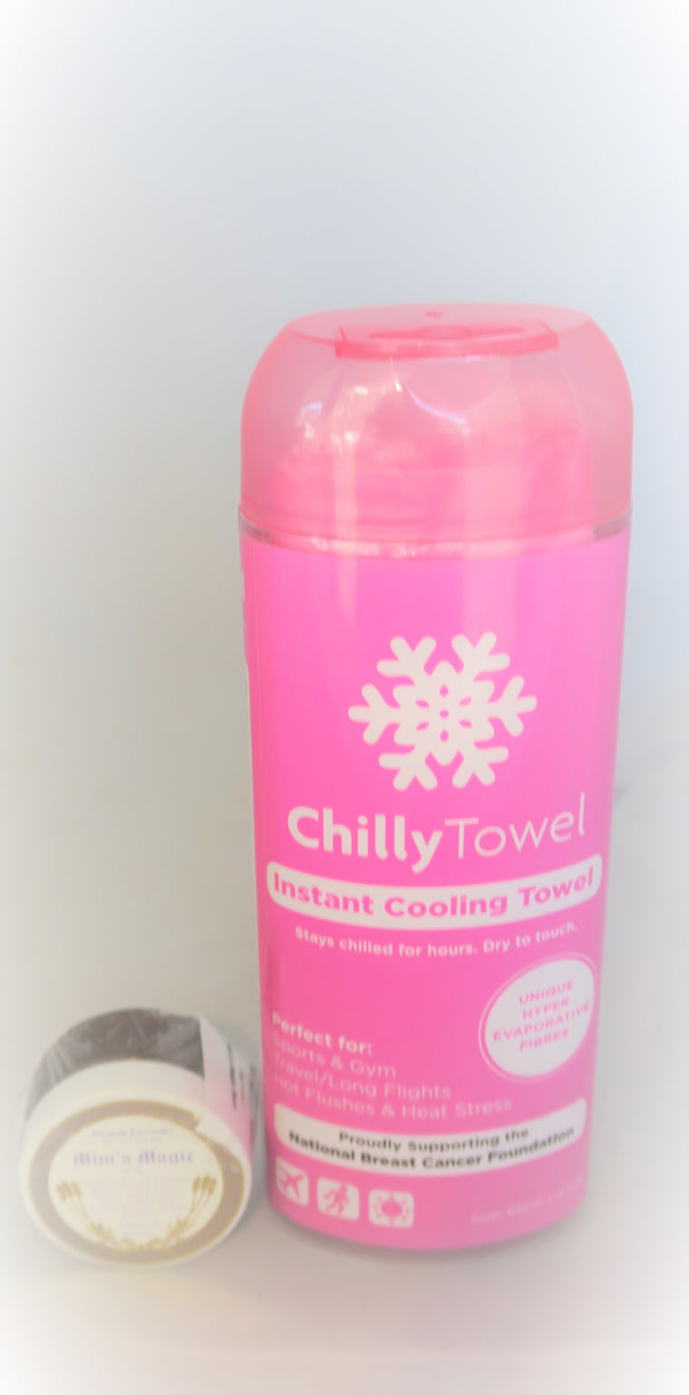 Pink Chilly Towel & Mim's Magic Duo - Chilly Towel - Frosty Pink