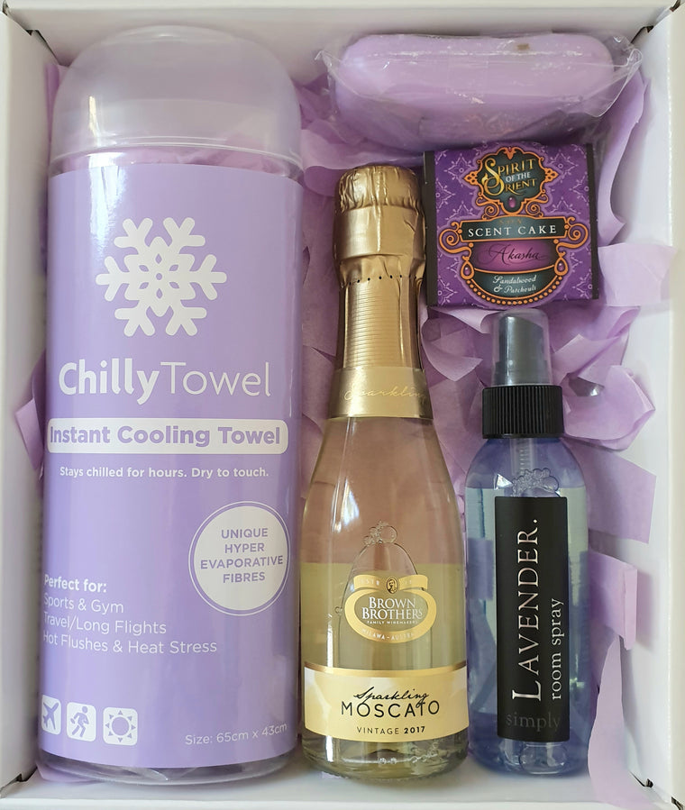 Lavender Purple Gift Box