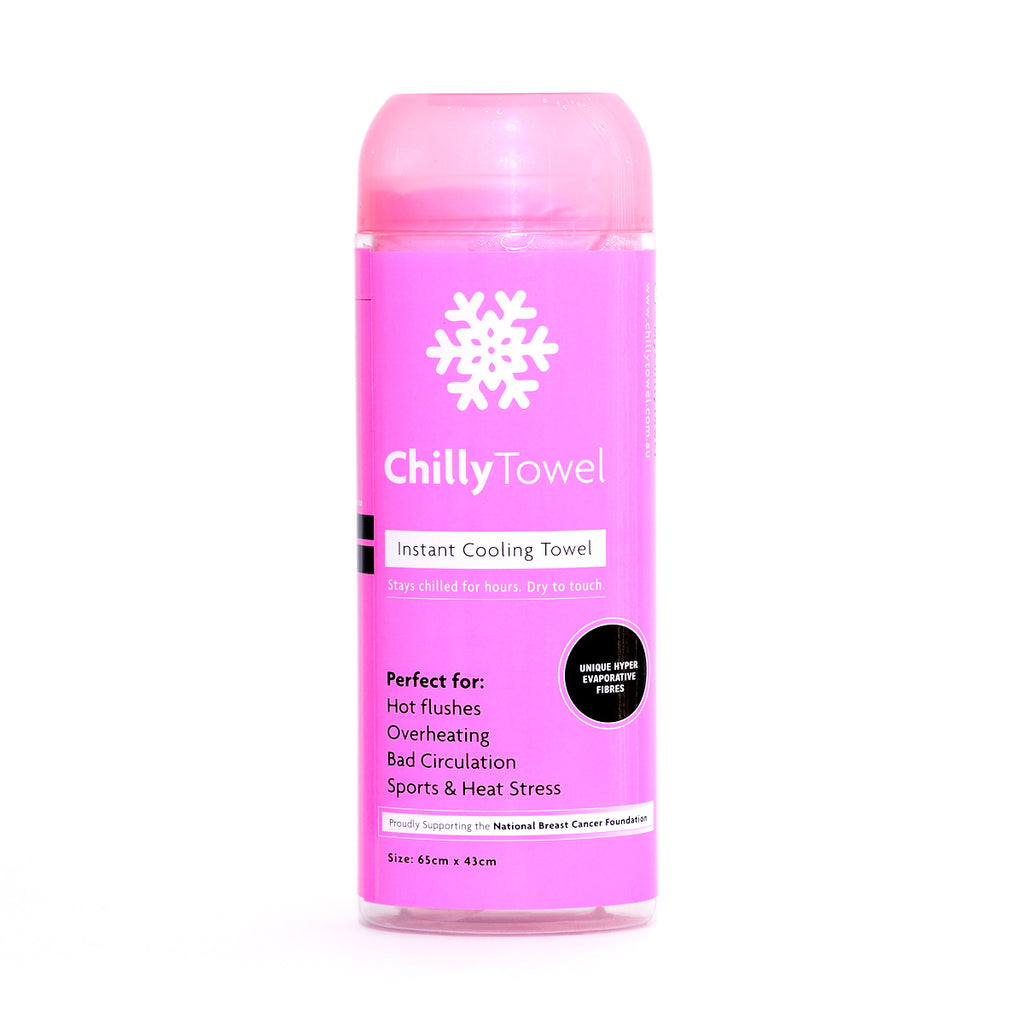 Chilly Towel - Frosty Pink